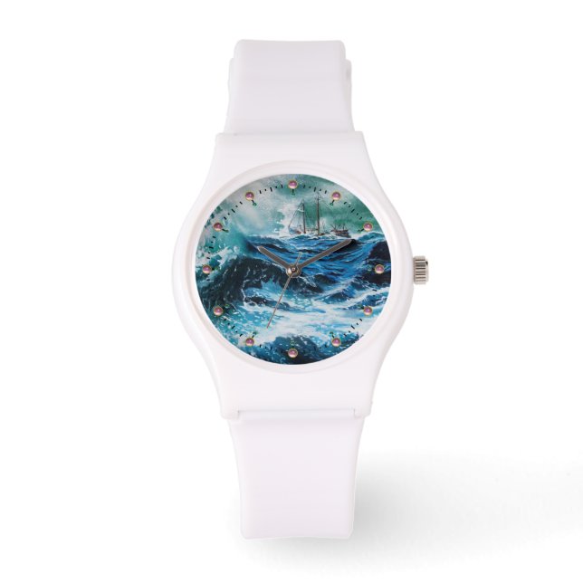 Ship In the Sea in Storm Watch (Front)
