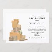 Ship It Bridal Shower invitation (Front/Back)