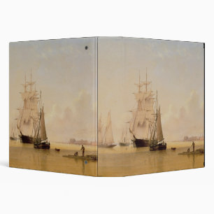 Ship Painting (oil on canvas) 2 3 Ring Binder