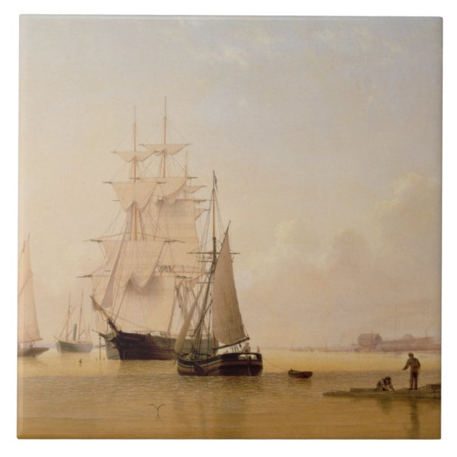 Ship Painting (oil on canvas) 2 Tile (Front)