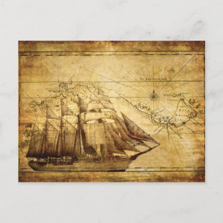 Ship Postcard