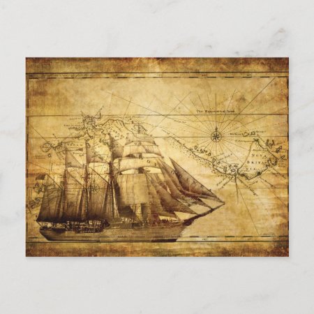 Ship Postcard