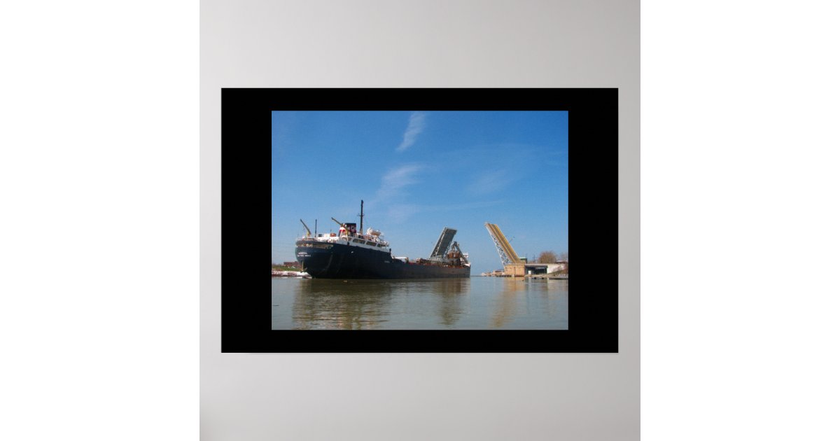 Ship poster | Zazzle