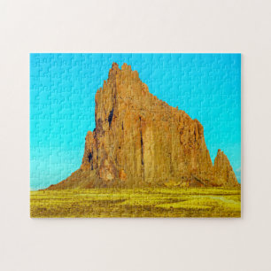 Ship Rock Mexico. Jigsaw Puzzle
