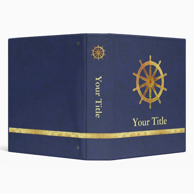 Ship’s Helm Binder (Background)