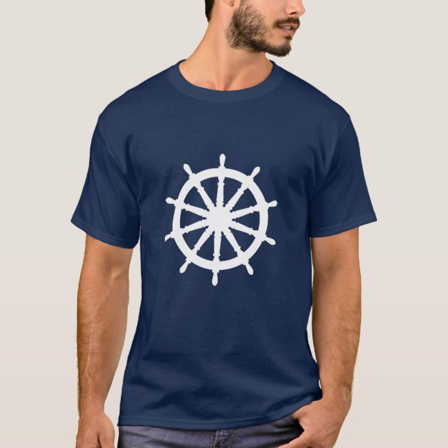 Ship’s Wheel T-Shirt (Front)
