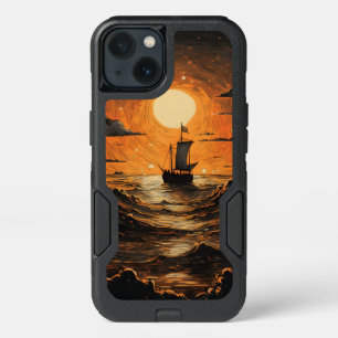 Ship sailing in the night  iPhone 13 case