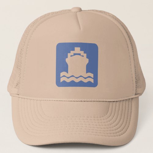 Ship Shape _ Baby Blue Trucker Hat