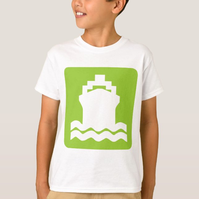 Ship Shape - Martian Green T-Shirt (Front)