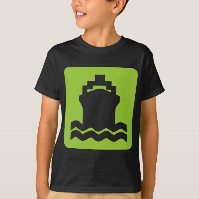 Ship Shape - Martian Green T-Shirt (Front)