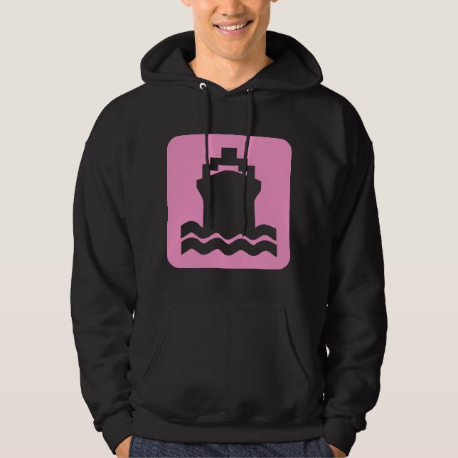 Ship Shape - Pink Hoodie (Front)