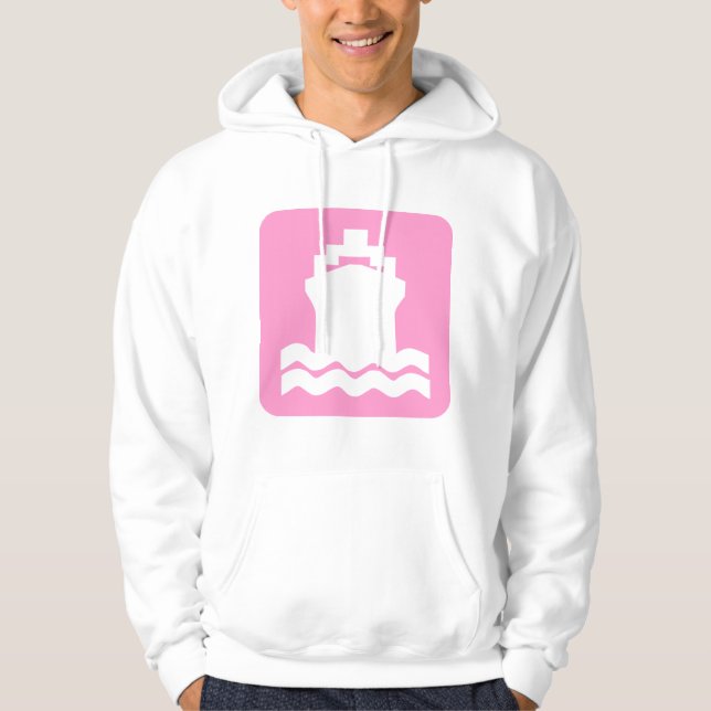 Ship Shape - Pink Hoodie (Front)