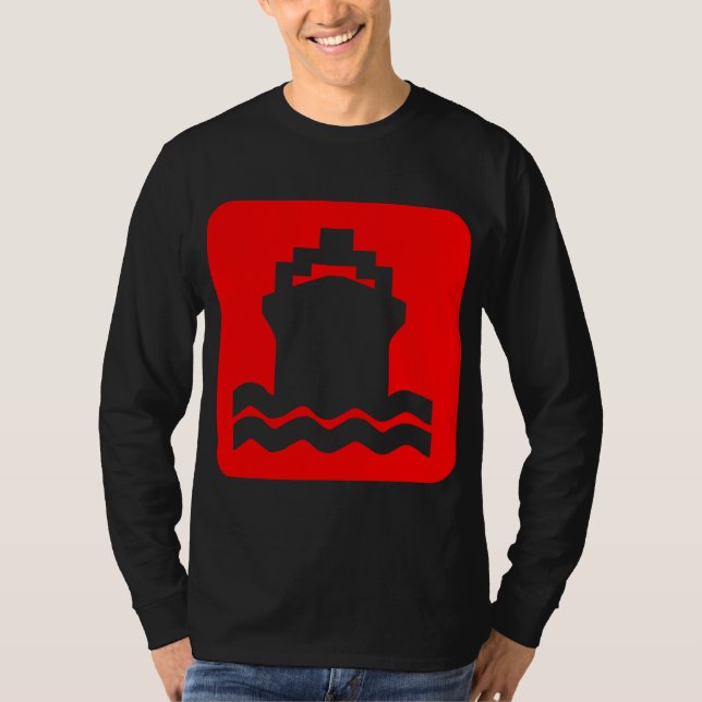 Ship Shape - Red T-Shirt (Front)