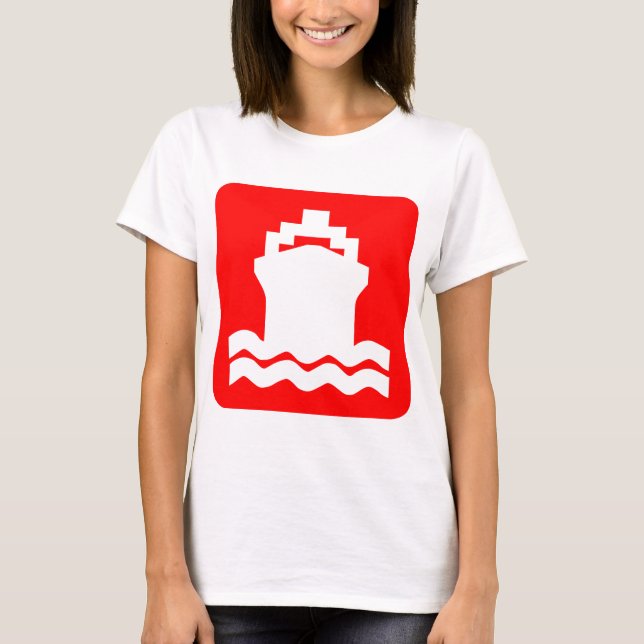 Ship Shape - Red T-Shirt (Front)