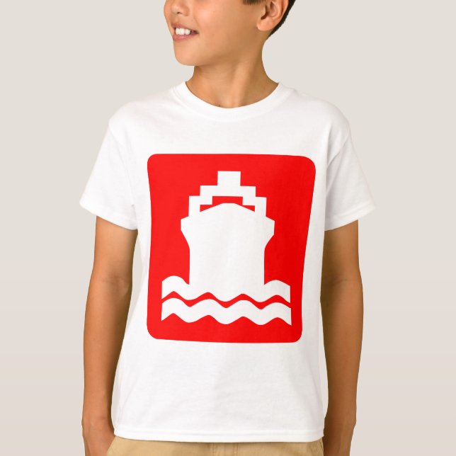 Ship Shape - Red T-Shirt (Front)
