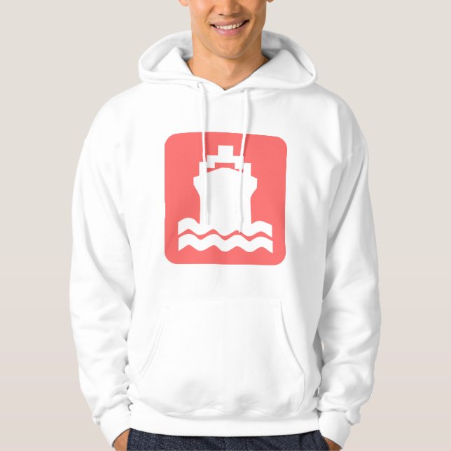 Ship Shape - Tropical Pink Hoodie (Front)