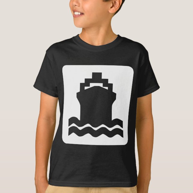 Ship Shape - White T-Shirt (Front)