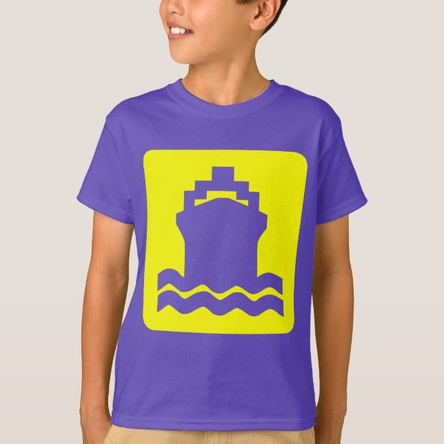 Ship Shape - Yellow T-Shirt (Front)