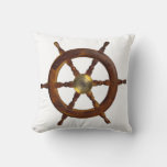 Ship Steering Wheel Pillow at Zazzle