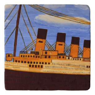 Ship Titanic Trivet