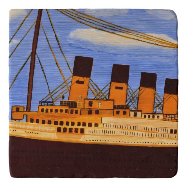 Ship Titanic  Trivet (Front)