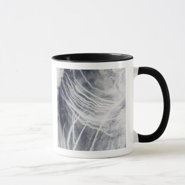 Ship tracks the northern Pacific Ocean Mug (Right)