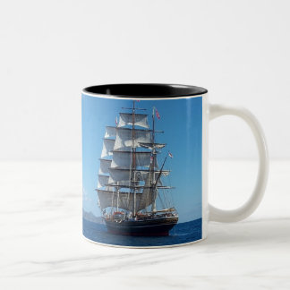 Ship Two-Tone Coffee Mug