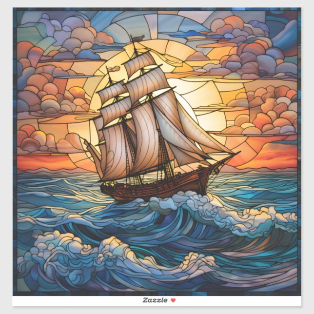 Ship Vinyl Sticker (Sheet)