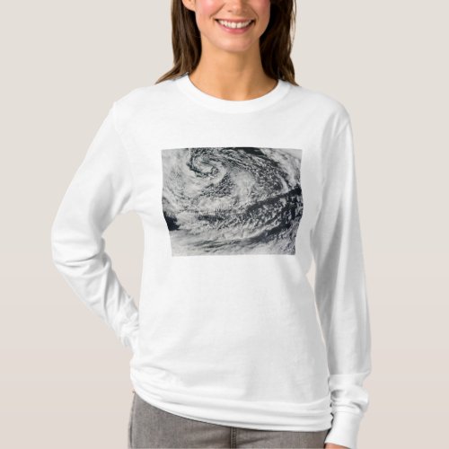 Ship_wave_shaped wave clouds 2 T_Shirt