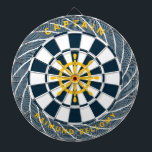 Ship Wheel Helm Dartboard<br><div class="desc">The Ship Wheel Helm Dartboard is fully customizable, and a great gift idea for friends, family or the perfect addition to your game room. Designed by Norman.R.</div>