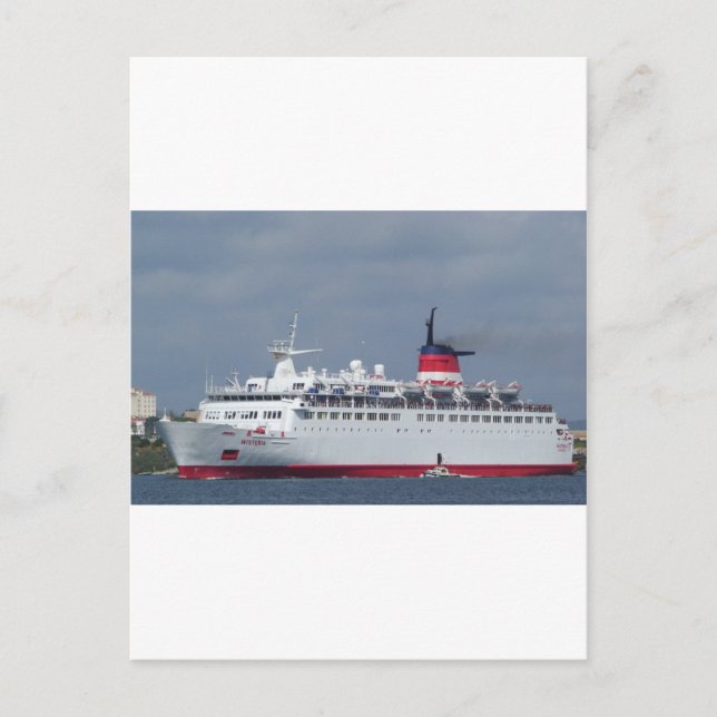 Ship Wisteria. Postcard (Front)