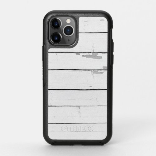 Shiplap White Rustic Wood Otterbox IPhone Case