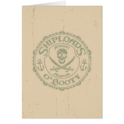 Shiploads O'Booty Cards (Front)