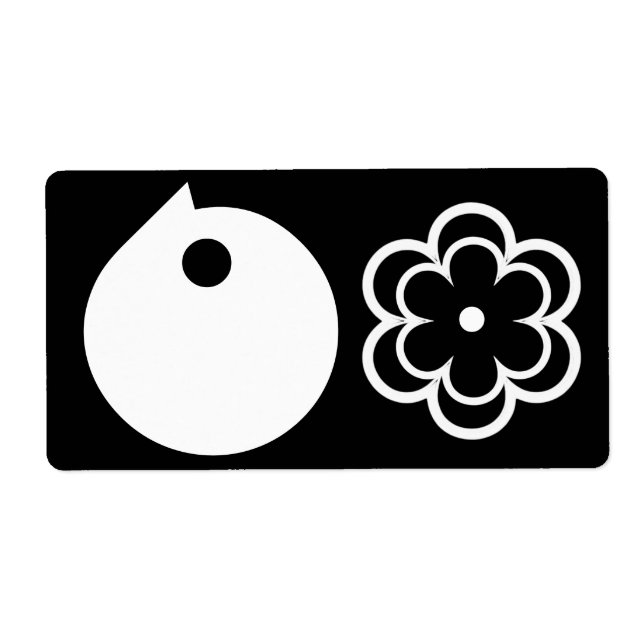 shipping Address Label STYLE DESIGN (Front)