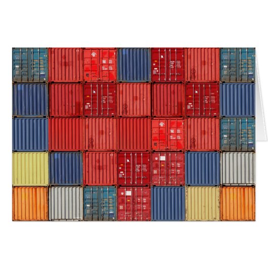 Shipping Container Heart (Front Horizontal)