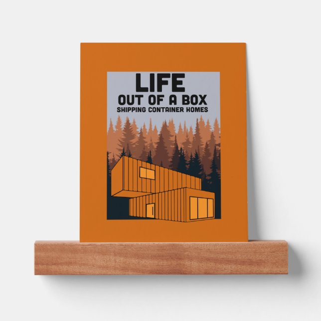  Shipping Container Home living Picture Ledge (Front)