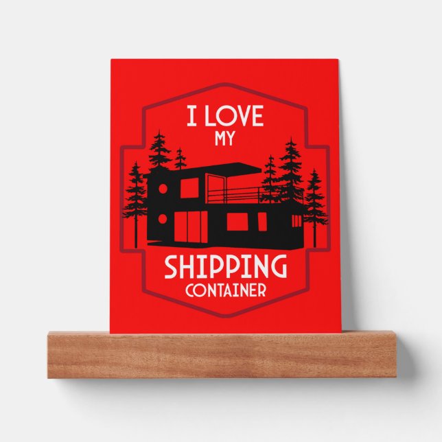  Shipping Container Home living Picture Ledge (Front)