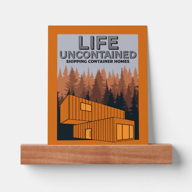  Shipping Container Home living Picture Ledge (Front)