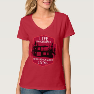  Shipping Container Home living T-Shirt