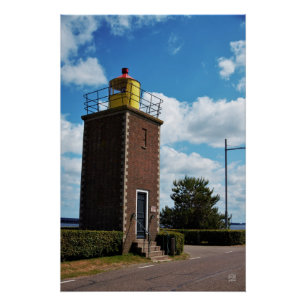 Shipping engines in Willemstad The Netherlands Poster