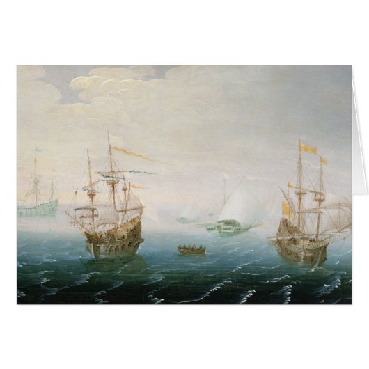 Shipping on Stormy Seas (Front Horizontal)
