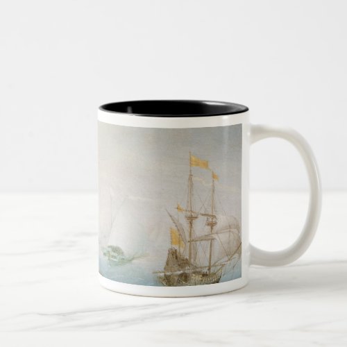 Shipping on Stormy Seas Two_Tone Coffee Mug