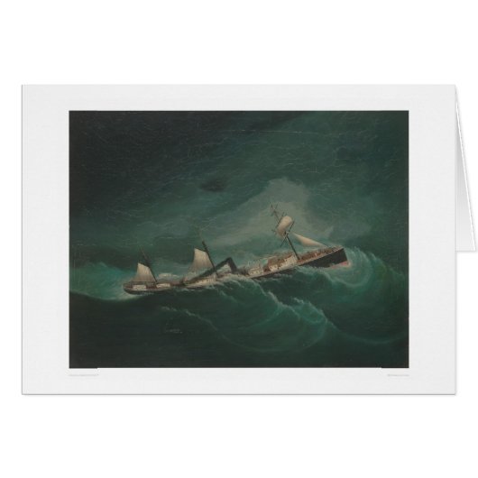 Shipping Vessel...in Storm  (1261) Cards (Front Horizontal)