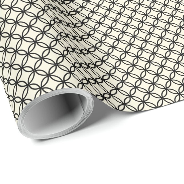 Shippo pattern traditional japanese desgin wrapping paper (Roll Corner)