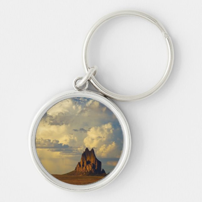 Shiprock vs. Thunderhead Keychain (Front)