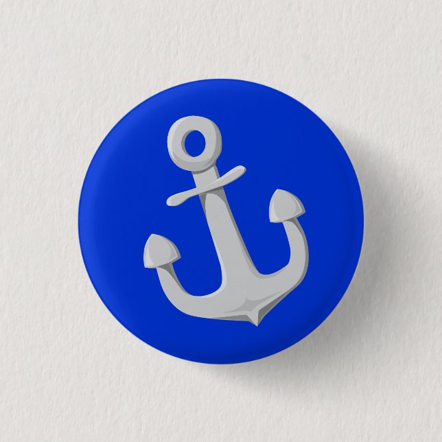 Ship's Anchor Button (Front)
