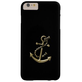 Ship's Anchor Nautical Marine-themed Gift Barely There Iphone 6 Plus Case by RavenSpiritPrints at Zazzle