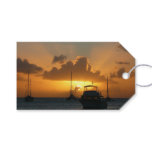 Ships and Sunset Tropical Seascape Gift Tags