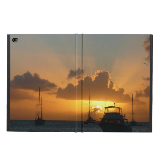 Ships and Sunset Tropical Seascape Powis iPad Air 2 Case (Outside)