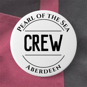 Ships Crew Member Button Badge
